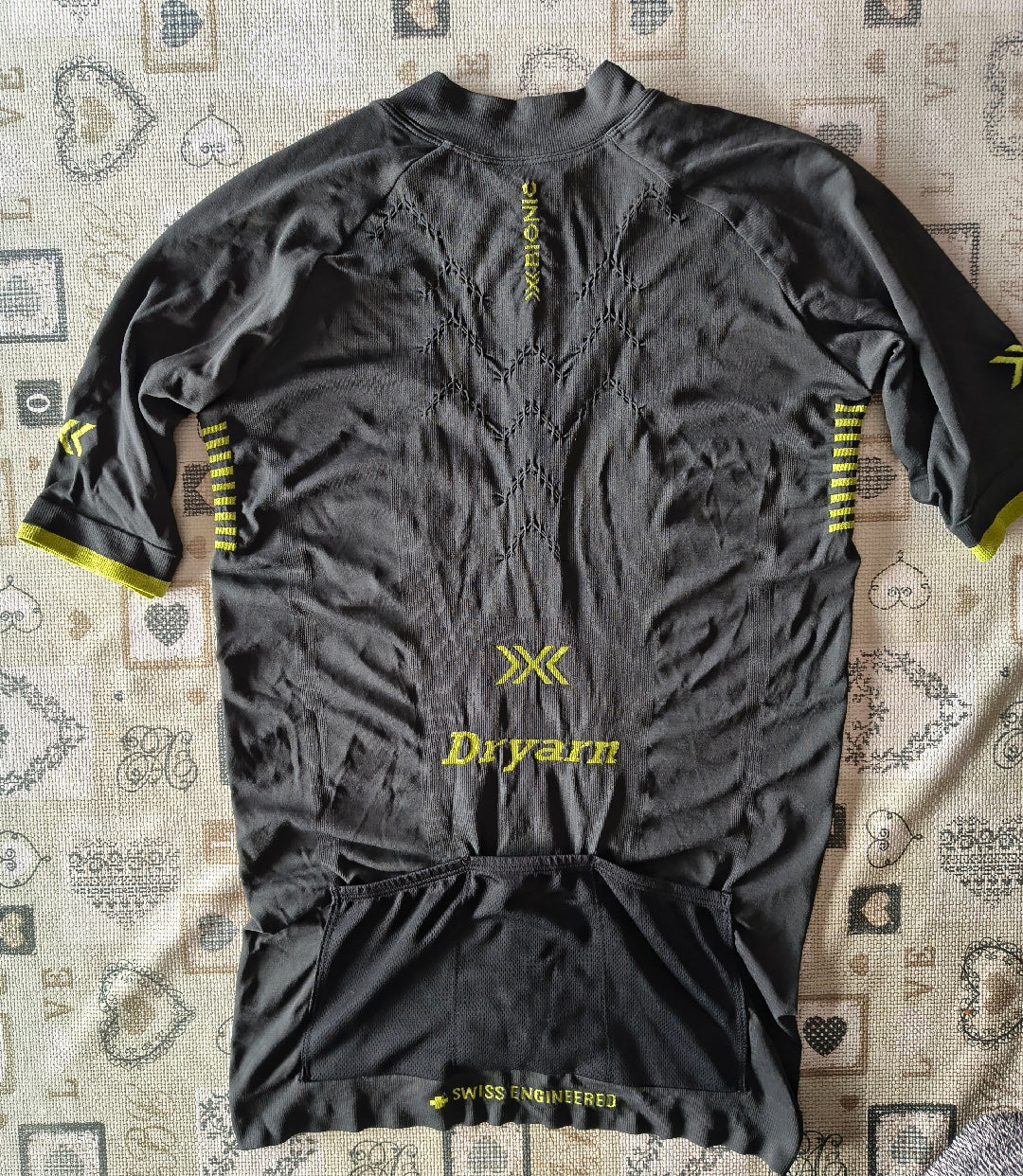 Maglia ciclismo x-bionic tg. M uomo nuovo