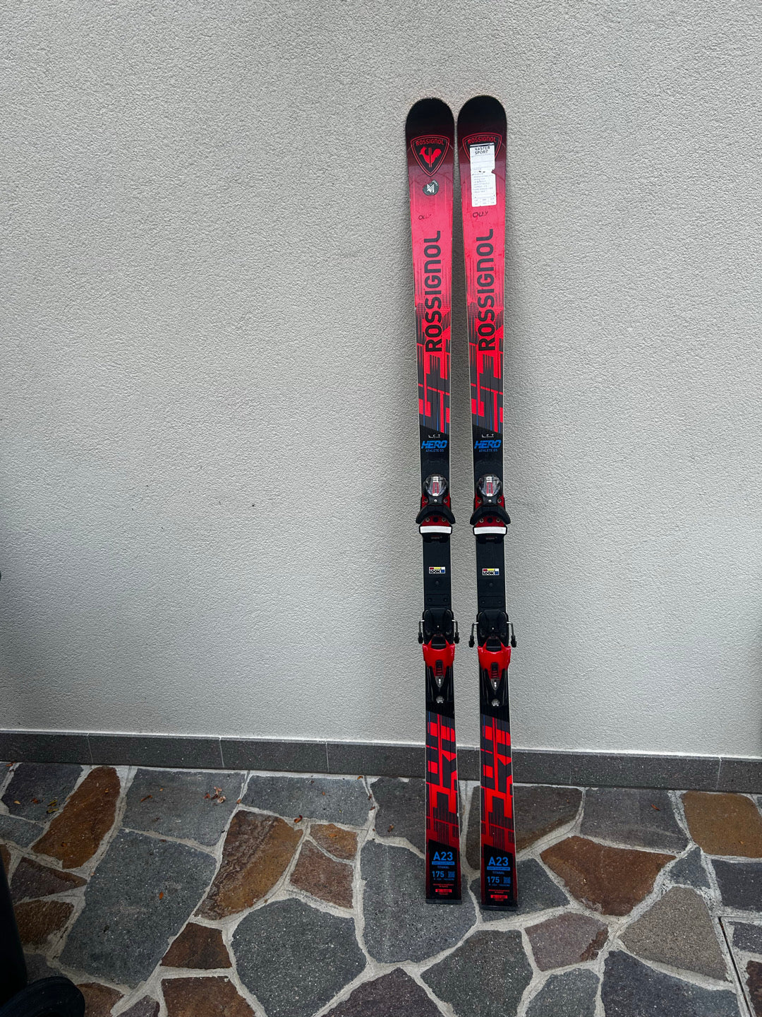 due paia sci GS Rossignol Gara 175 usati 25/26 usati