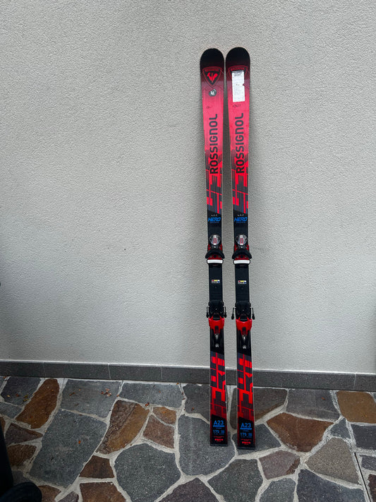 due paia sci GS Rossignol Gara 175 usati 25/26 usati