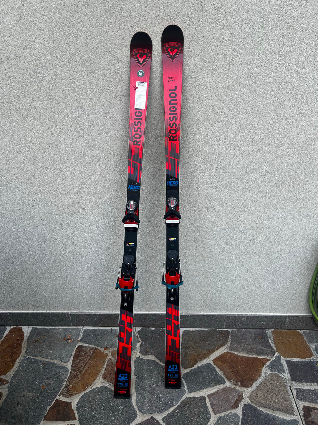 due paia sci GS Rossignol Gara 175 usati 25/26 usati