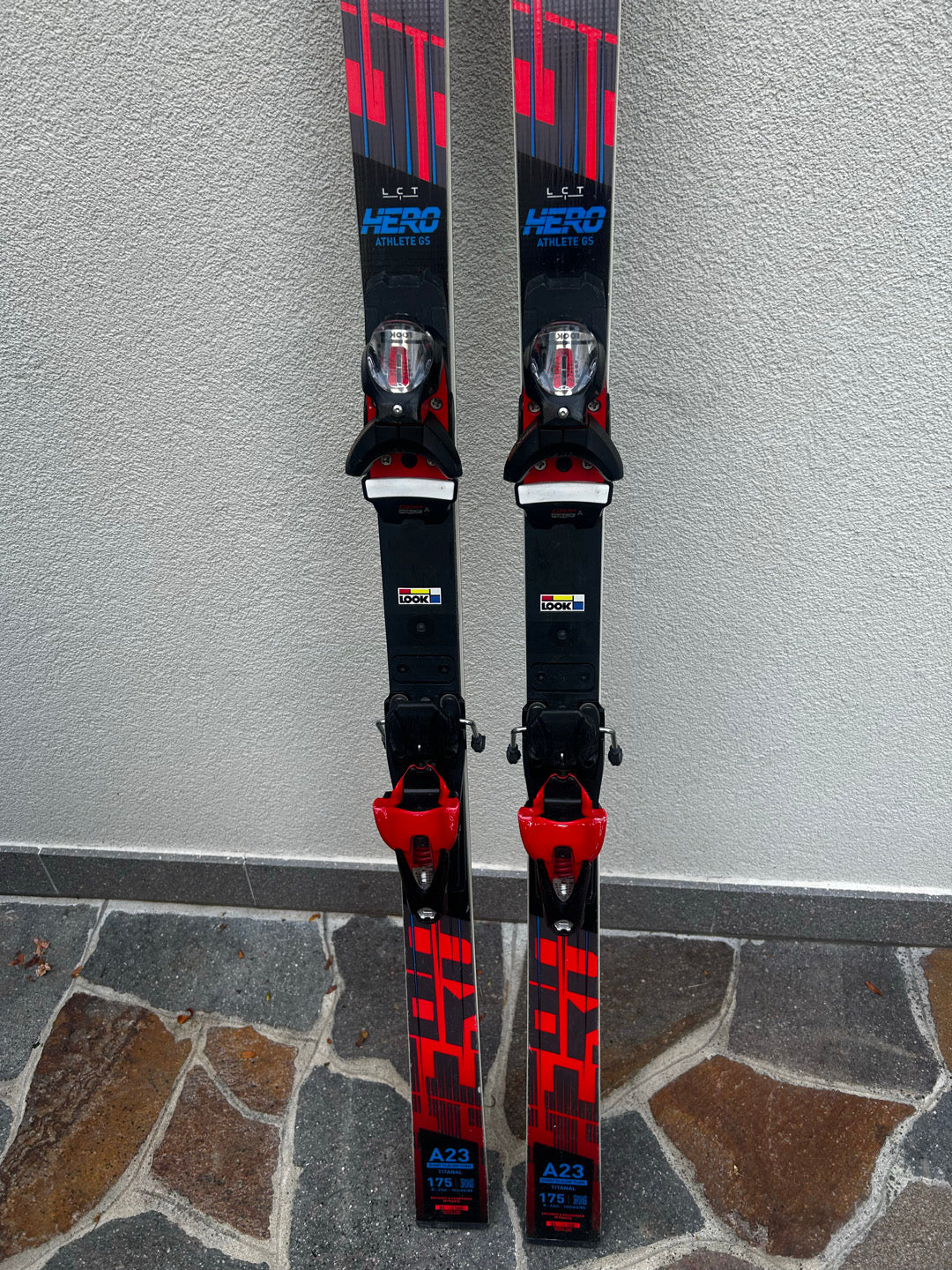 due paia sci GS Rossignol Gara 175 usati 25/26 usati