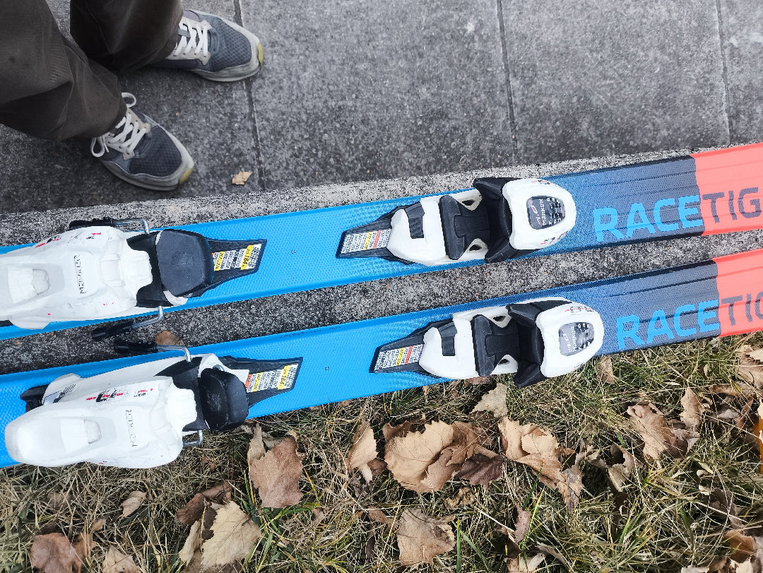 Sci Volkl Racetiger GS Jr 140cm + ATTACCHI MARKER usati