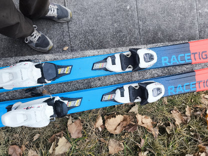 Sci Volkl Racetiger GS Jr 140cm + ATTACCHI MARKER usati