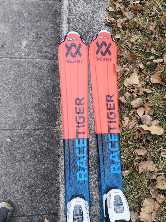 Sci Volkl Racetiger GS Jr 140cm + ATTACCHI MARKER usati