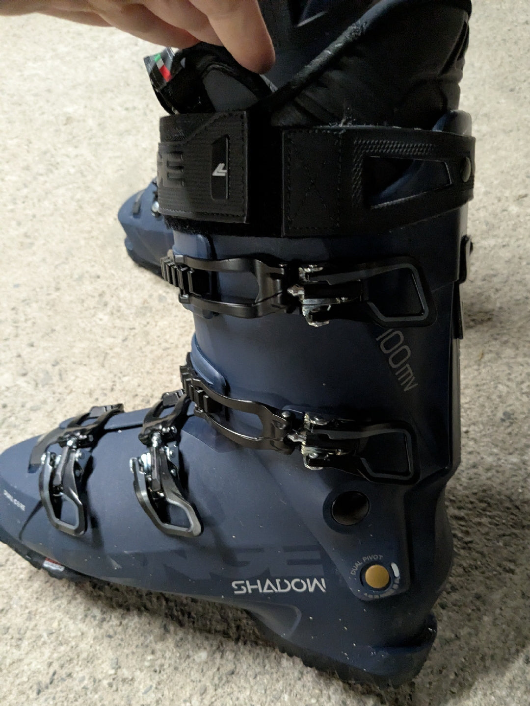 Scarponi sci Lange Shadow 100 misura 285mm USATO
