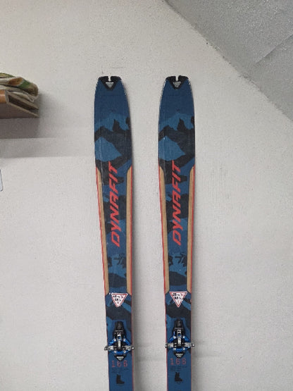 sci alpinismo usati Dynafit Seven Summit 166cm + attacchi e pelli