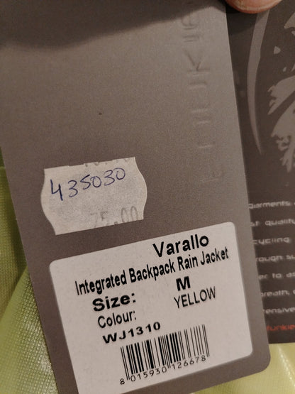 giacca antipioggia Funk Varallo tg M nuova