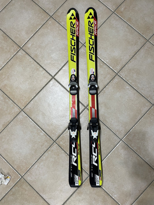 Sci Fischer 130 RC4 Race junior 130cm r12 usati