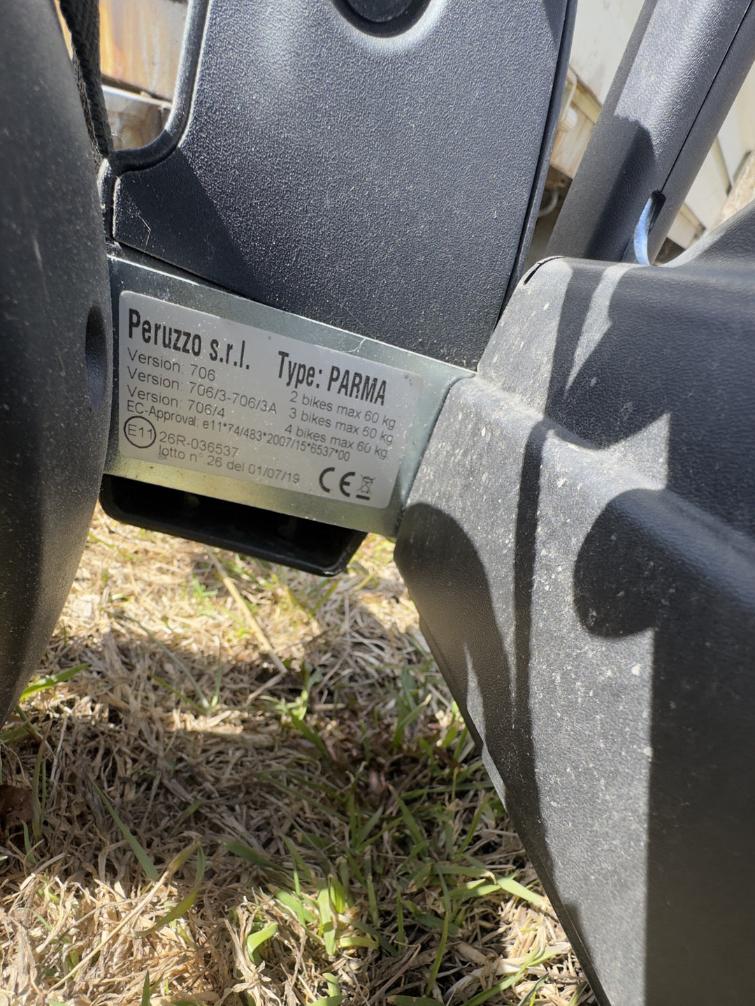 porta 4 bici peruzzo Usato