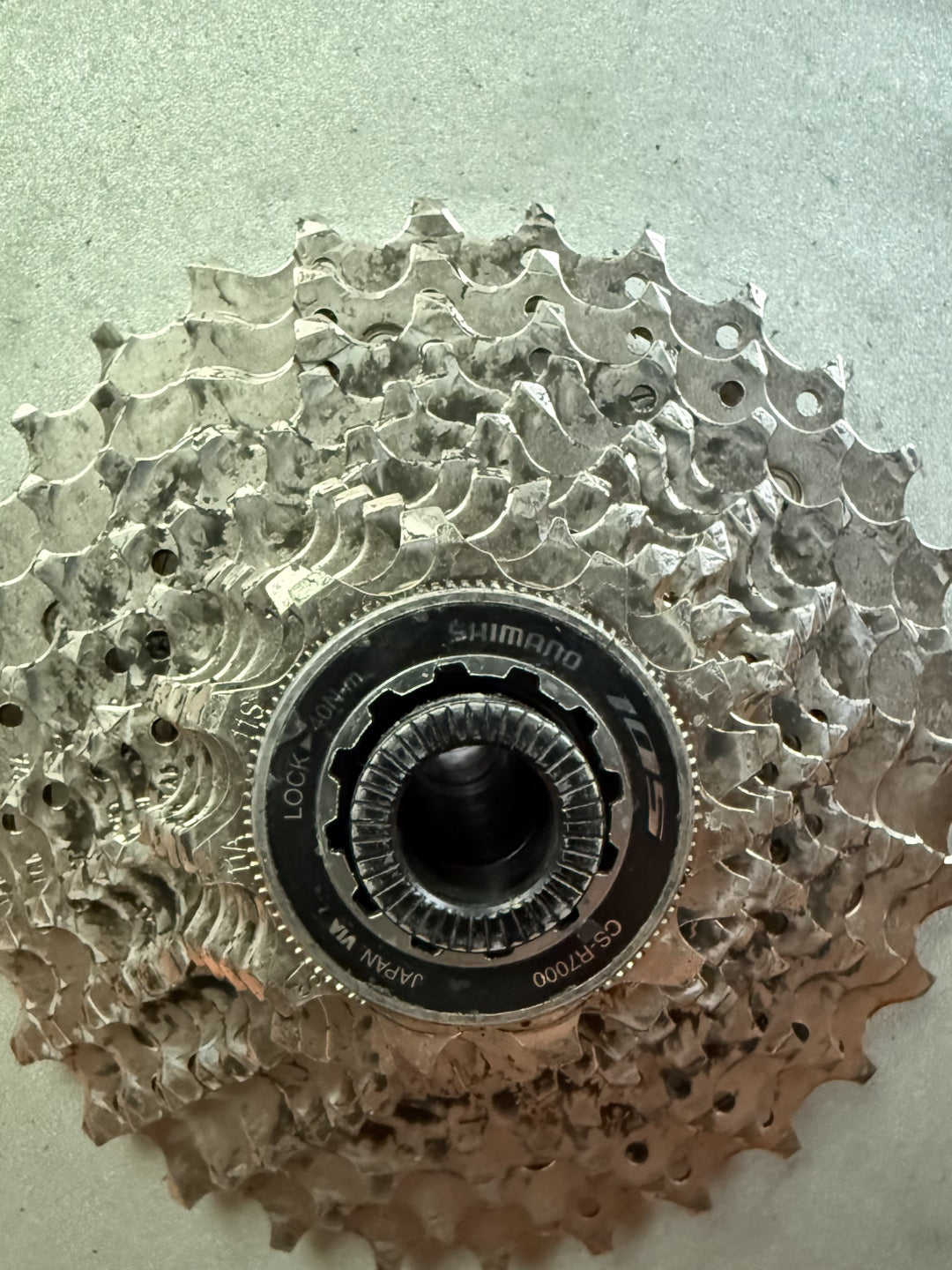 Pacco pignoni Shimano 105 CS-R7000 11-28 usato