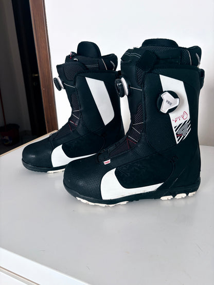 Scarponi snowboard Head four boa focus liquid fit taglia 42.5 usati