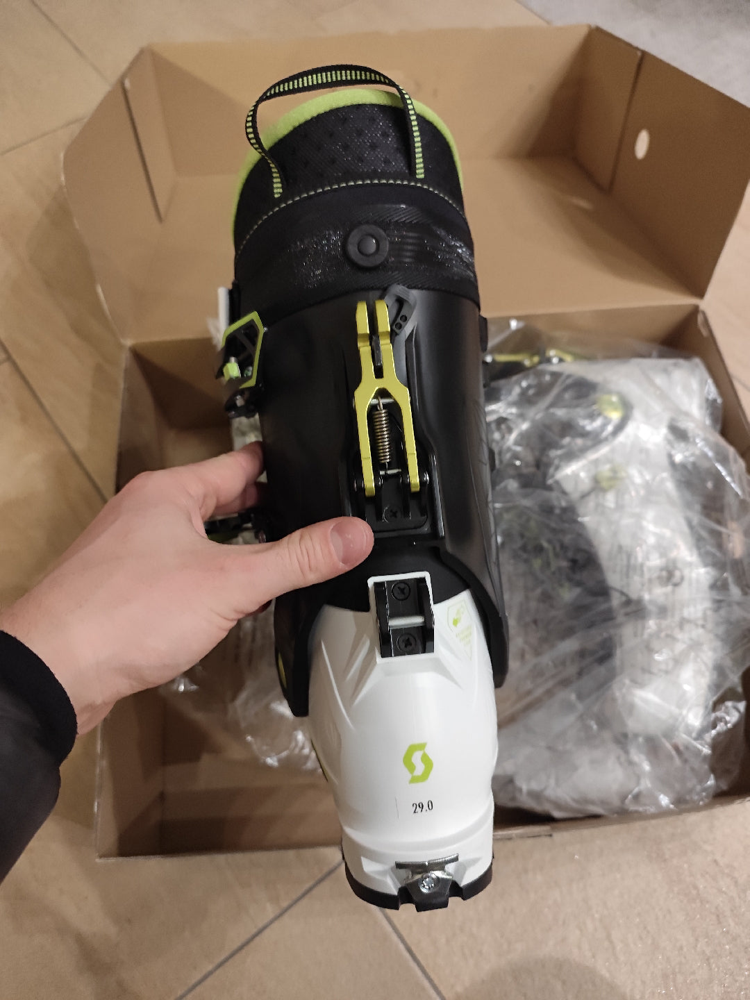 scarponi scialpinismo Scott Cosmos Tour tg. 29 nuovi