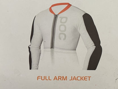 Corpetto paraschiena sci Poc tg. S usato