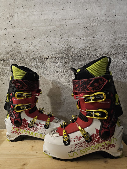 Scarponi Sci Alpinismo La Sportiva Sparkle 2.0 tg. 25 usati