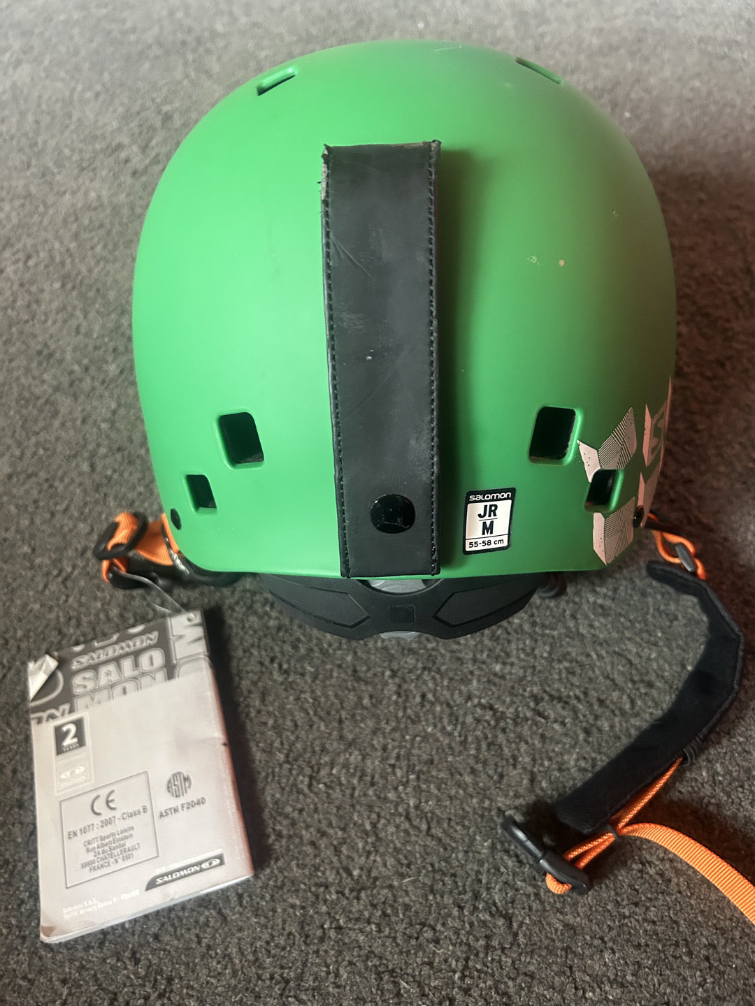 casco sci Salomon tg. M (55-58cm) nuovo junior