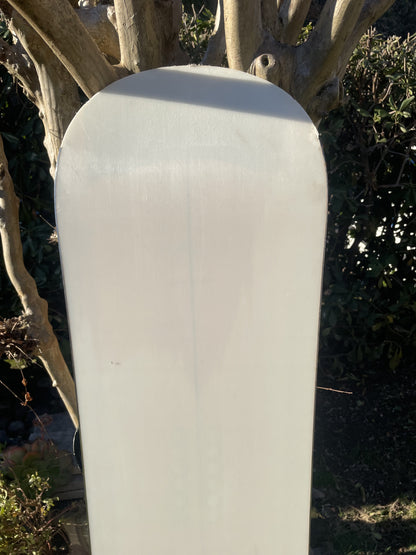 snowboard usato Gnu 159W con attacchi Ride XL