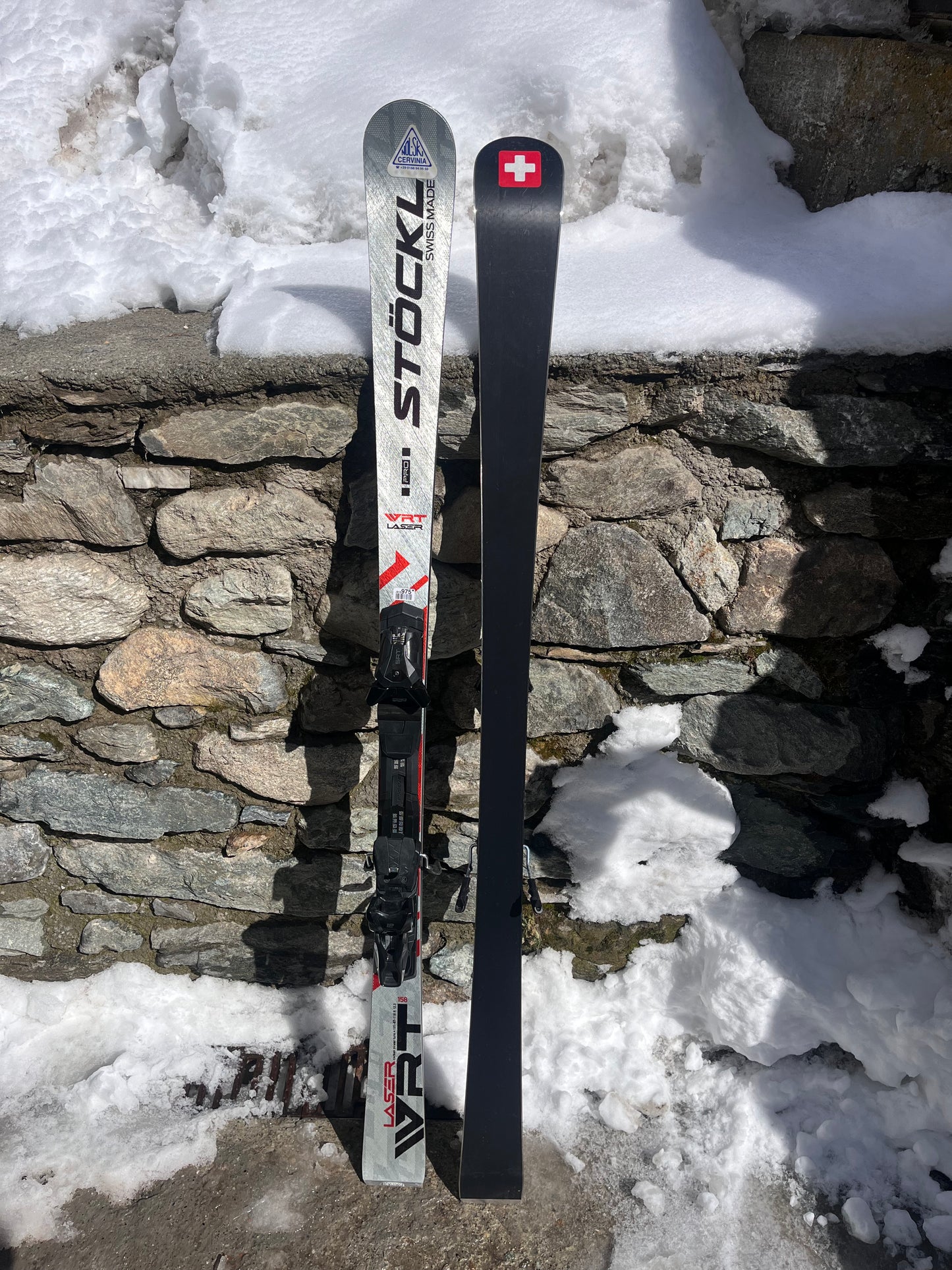 158cm Stockli Laser WRT Pro 2026 + SRT 12 usato ex noleggio