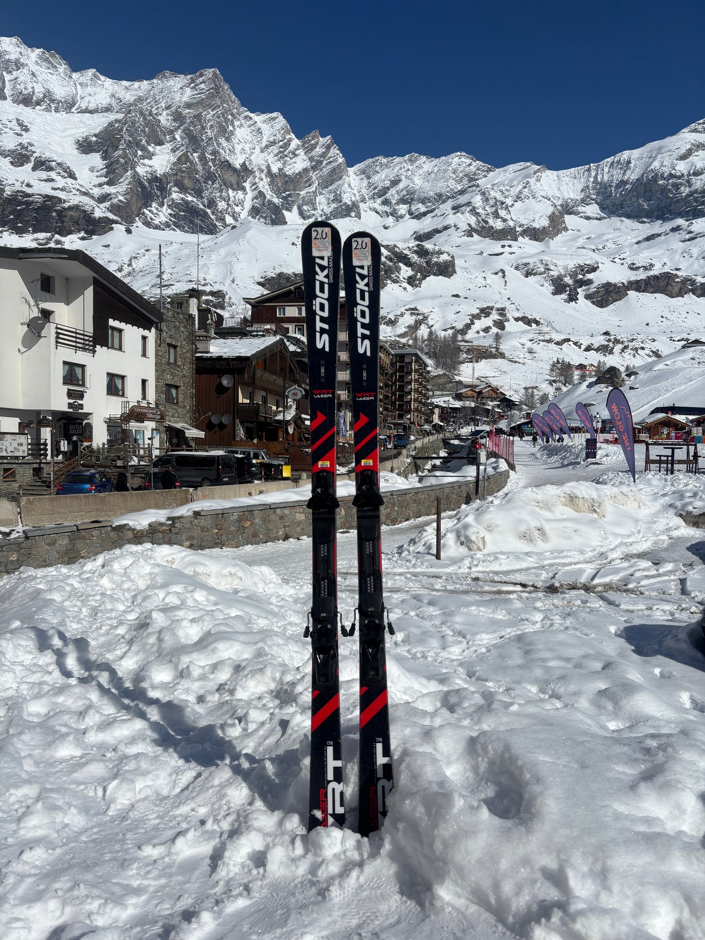 178cm Stockli Laser WRT 2026 + SRT 12 usato ex noleggio