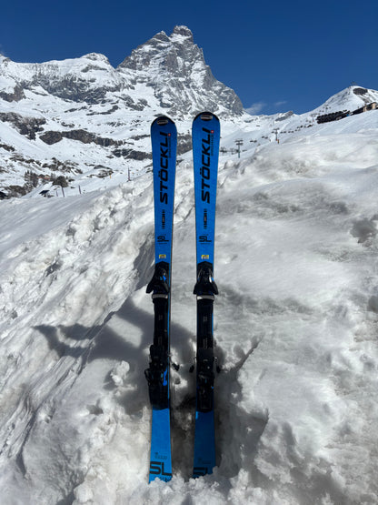 155cm Stockli Laser SL 2025 + SRT 12 usato ex noleggio