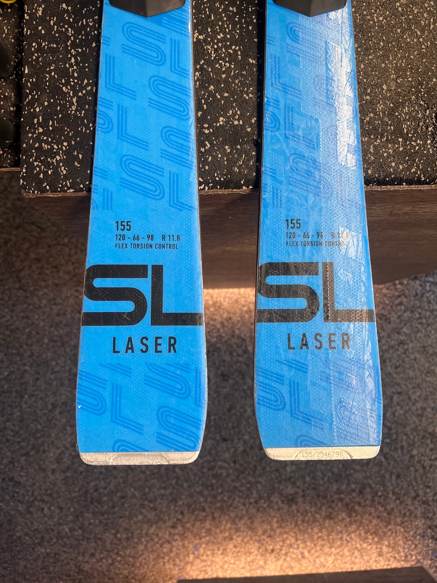 155cm Stockli Laser SL 2025 + SRT 12 usato ex noleggio