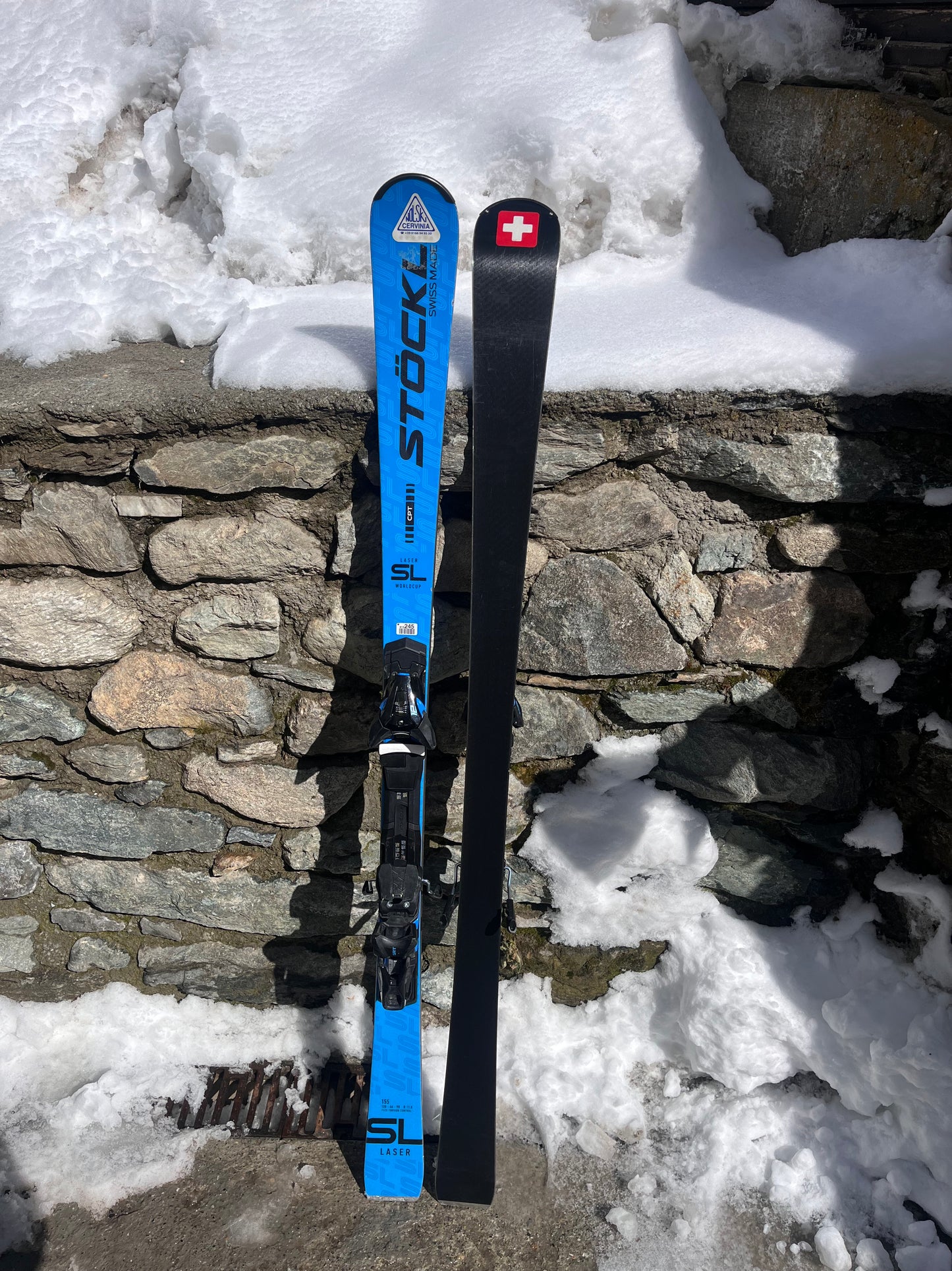155cm Stockli Laser SL 2025 + SRT 12 usato ex noleggio
