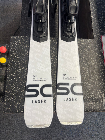 156cm Stockli Laser SC Worldcup 2025 + SRT 12 usato ex noleggio