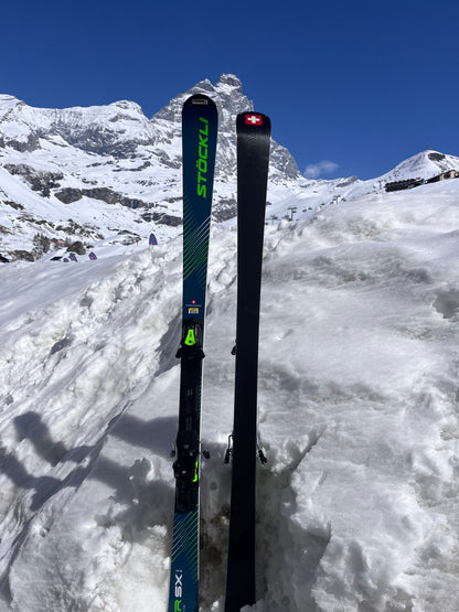 173cm Stockli Laser SX 2026 + SRT 12 usato ex noleggio