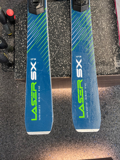 173cm Stockli Laser SX 2026 + SRT 12 usato ex noleggio