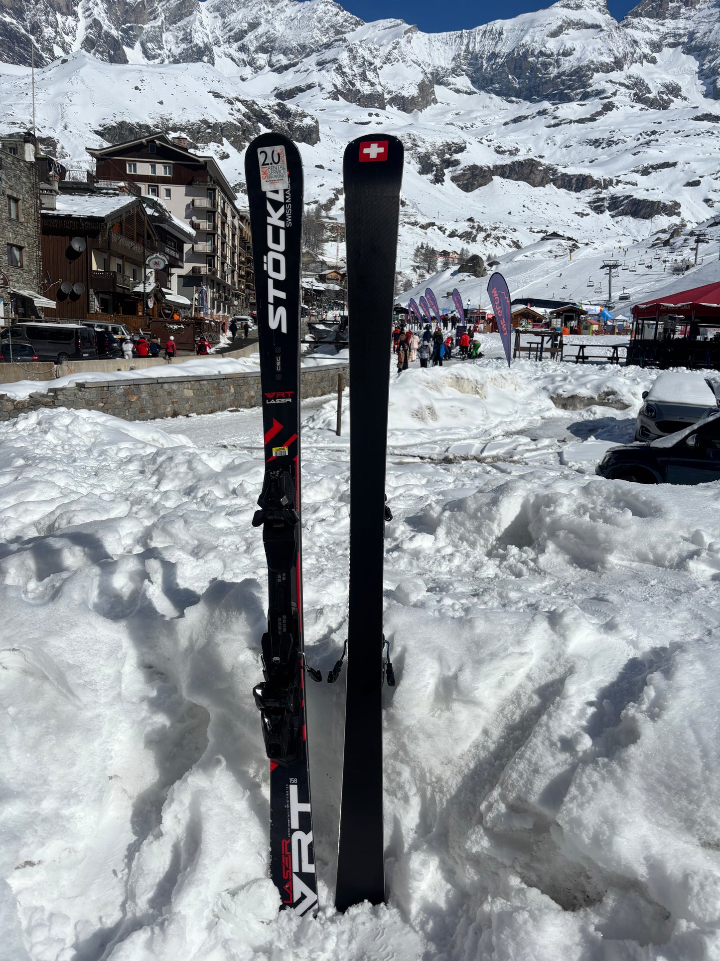 158cm Stockli Laser WRT 2026 + SRT 12 usato ex noleggio