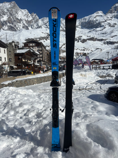 150cm Stockli Laser SL 2025 + SRT 12 usato ex noleggio