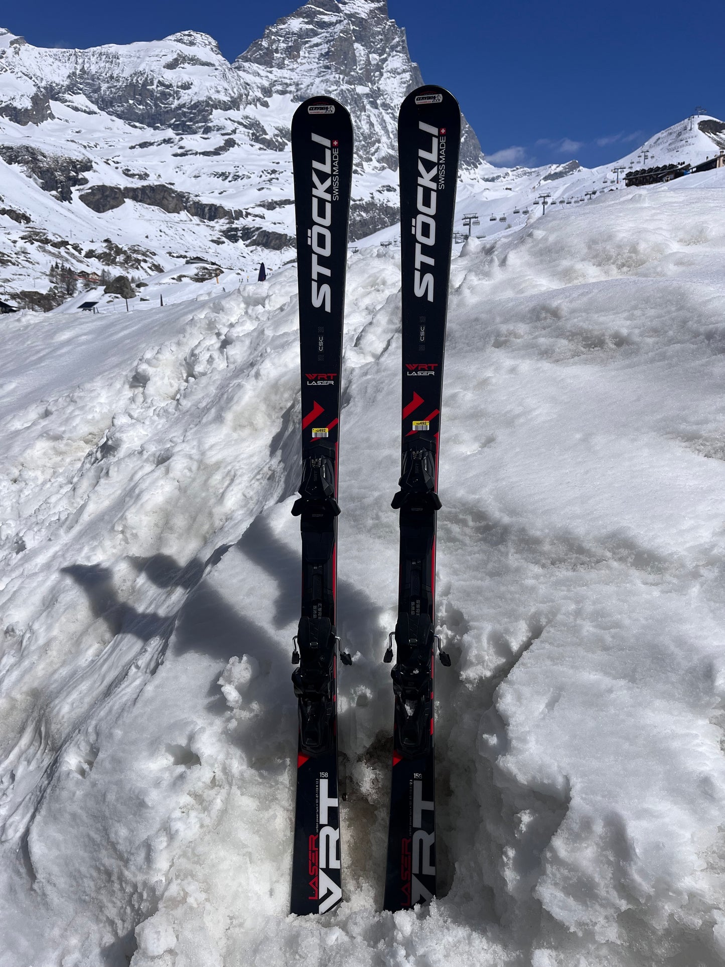 158cm Stockli Laser WRT 2026 + SRT 12 usato ex noleggio