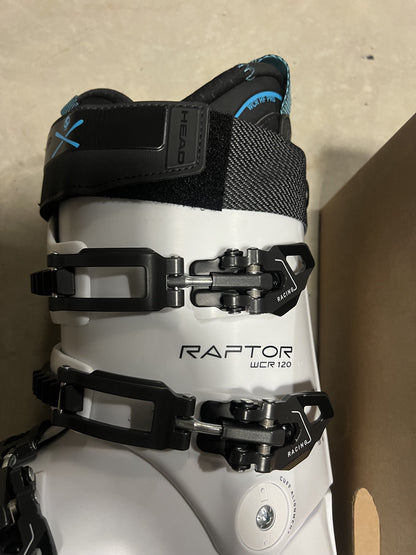 Head Raptor WCR 120 White tg 26.5 usati una volta