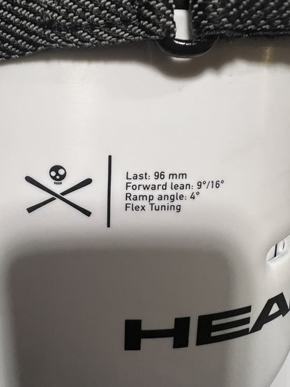 Head Raptor WCR 120 White tg 26.5 usati una volta