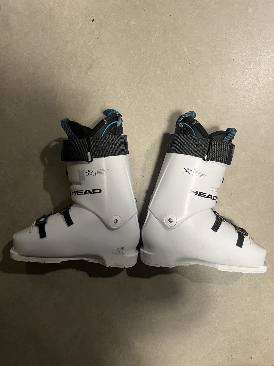 Head Raptor WCR 120 White tg 26.5 usati una volta