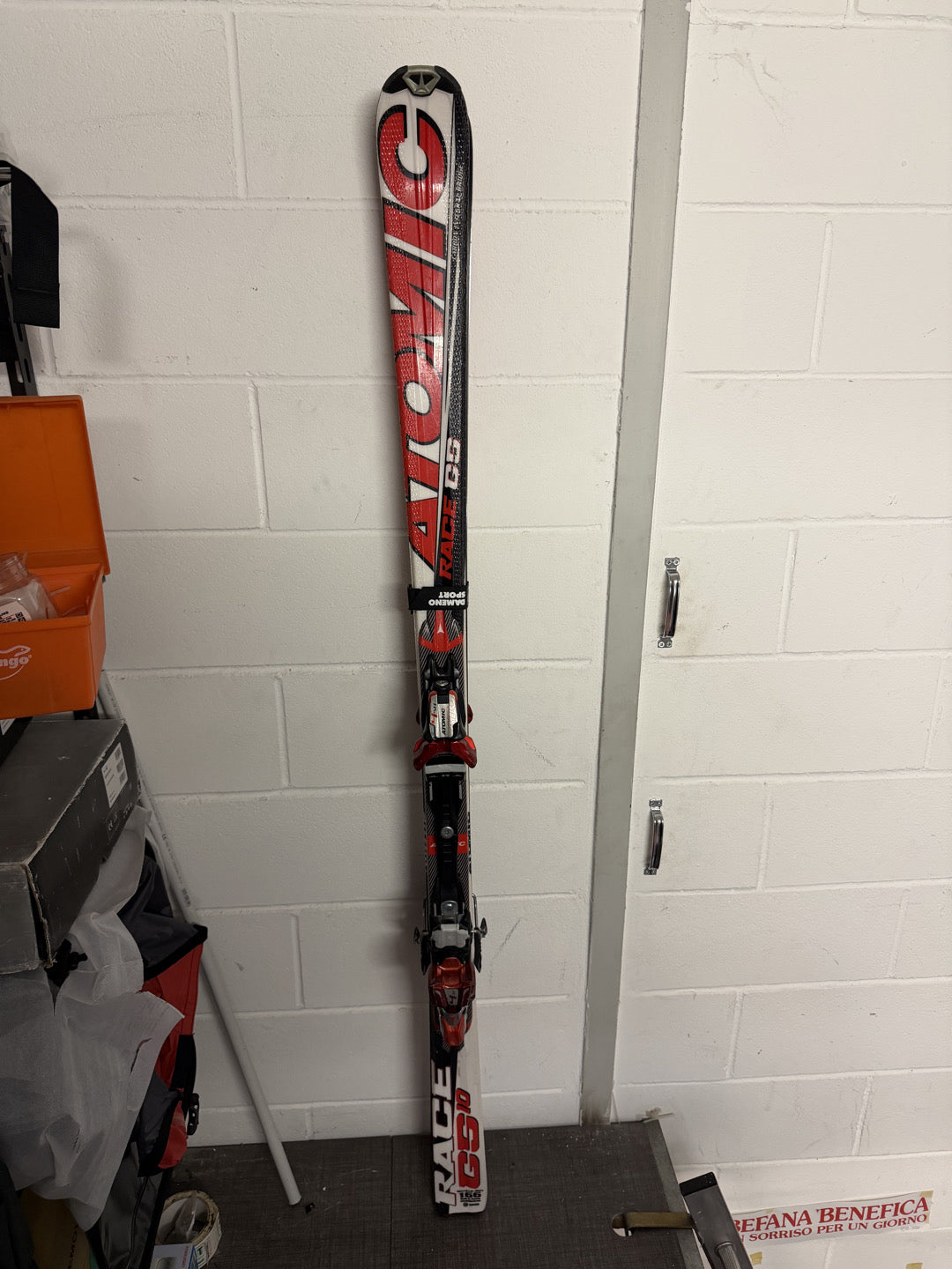sci Atomic race Gs 10 166cm usati