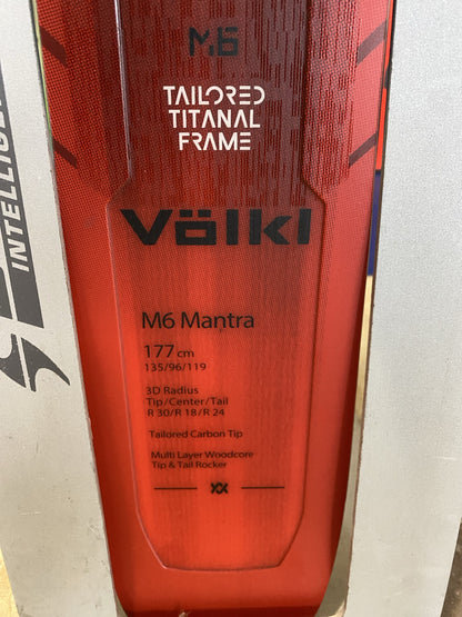 sci Volkl mantra M6 177 con griffon 13 marker Nuovo