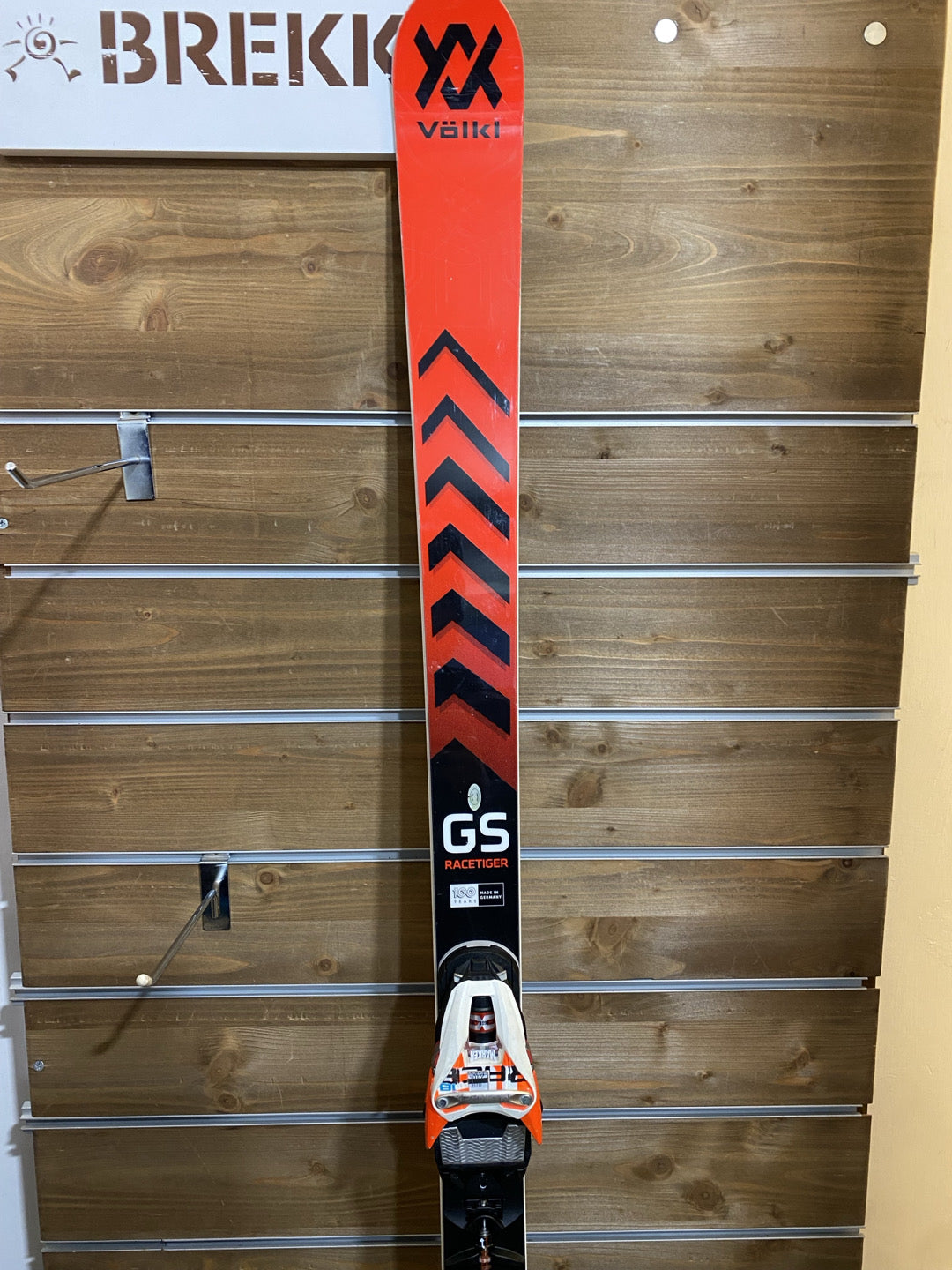sci Volkl racetiger GS gara 174 con attacco 18 usato