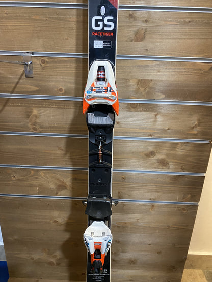 sci Volkl racetiger GS gara 174 con attacco 18 usato