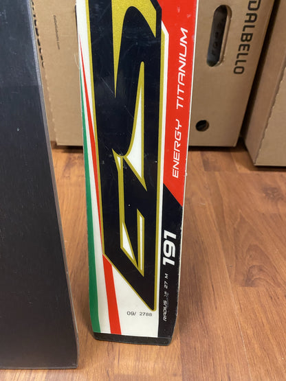 Sci Nordica gs wc 191cm r27 + marker 16 usati