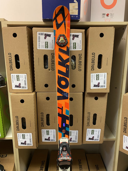 sci Volkl racetiger GS WC 178cm r23 + marker xcell16 usati