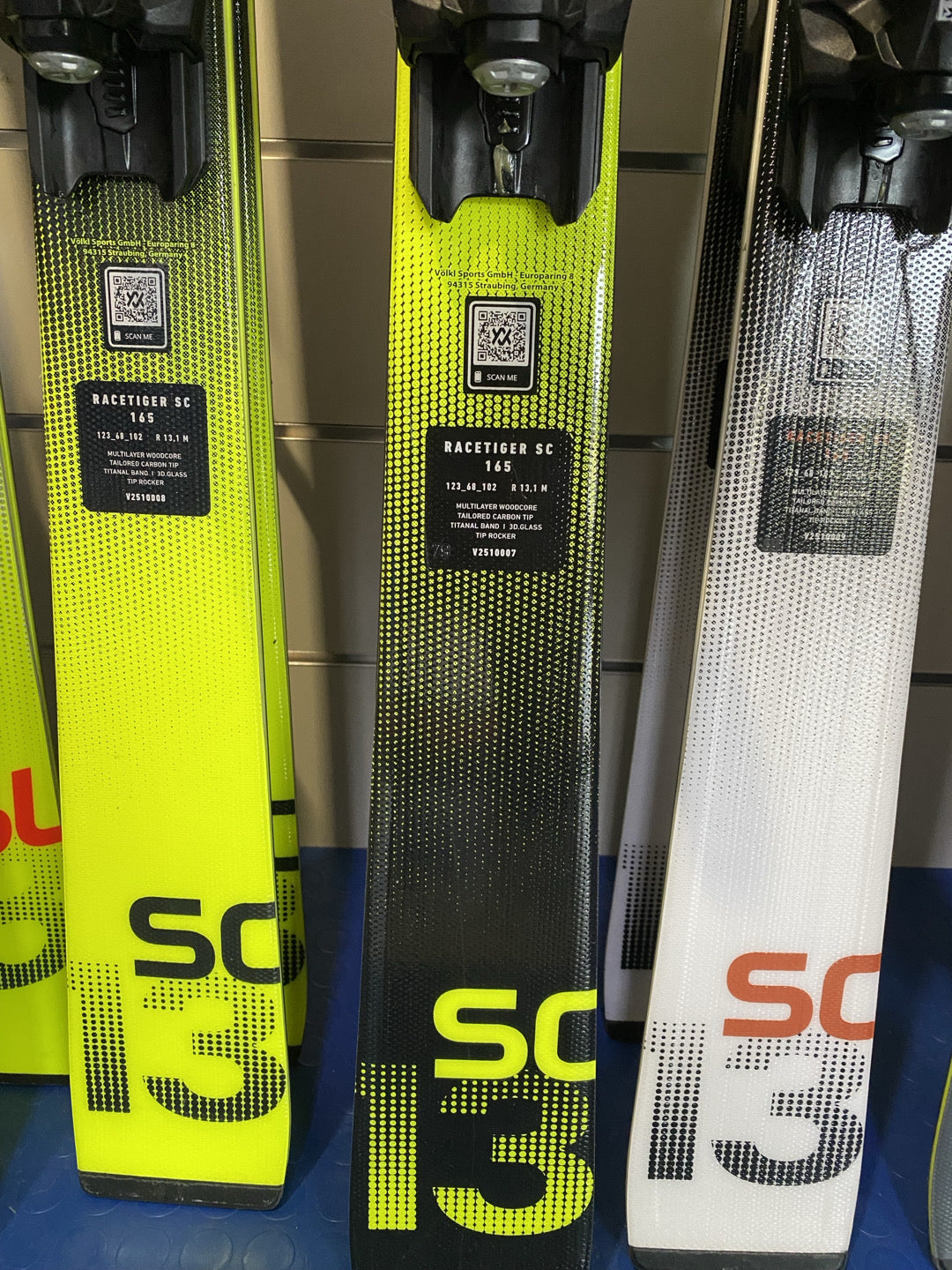 sci Volkl SC 165 con attacco 12 marker 2025/26