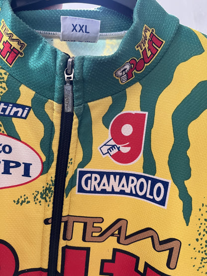 Gilet Ciclismo Santini Team Polti tg XXL VINTAGE