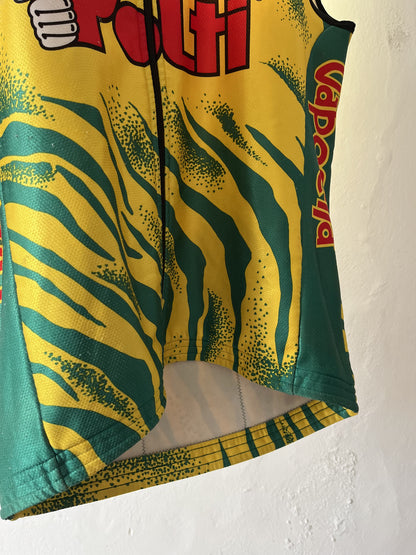 Gilet Ciclismo Santini Team Polti tg XXL VINTAGE