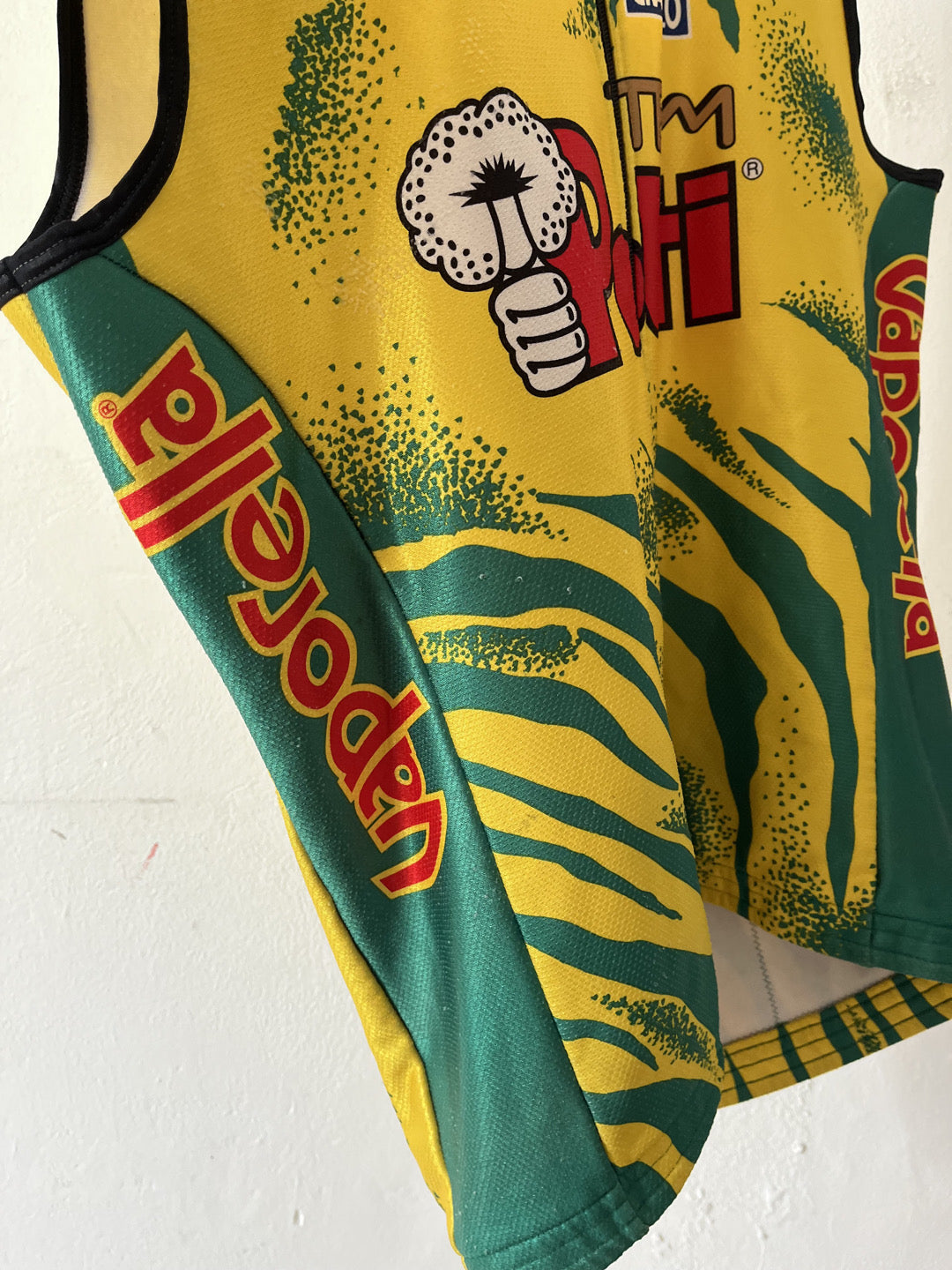 Gilet Ciclismo Santini Team Polti tg XXL VINTAGE