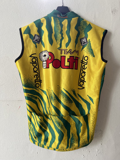 Gilet Ciclismo Santini Team Polti tg XXL VINTAGE