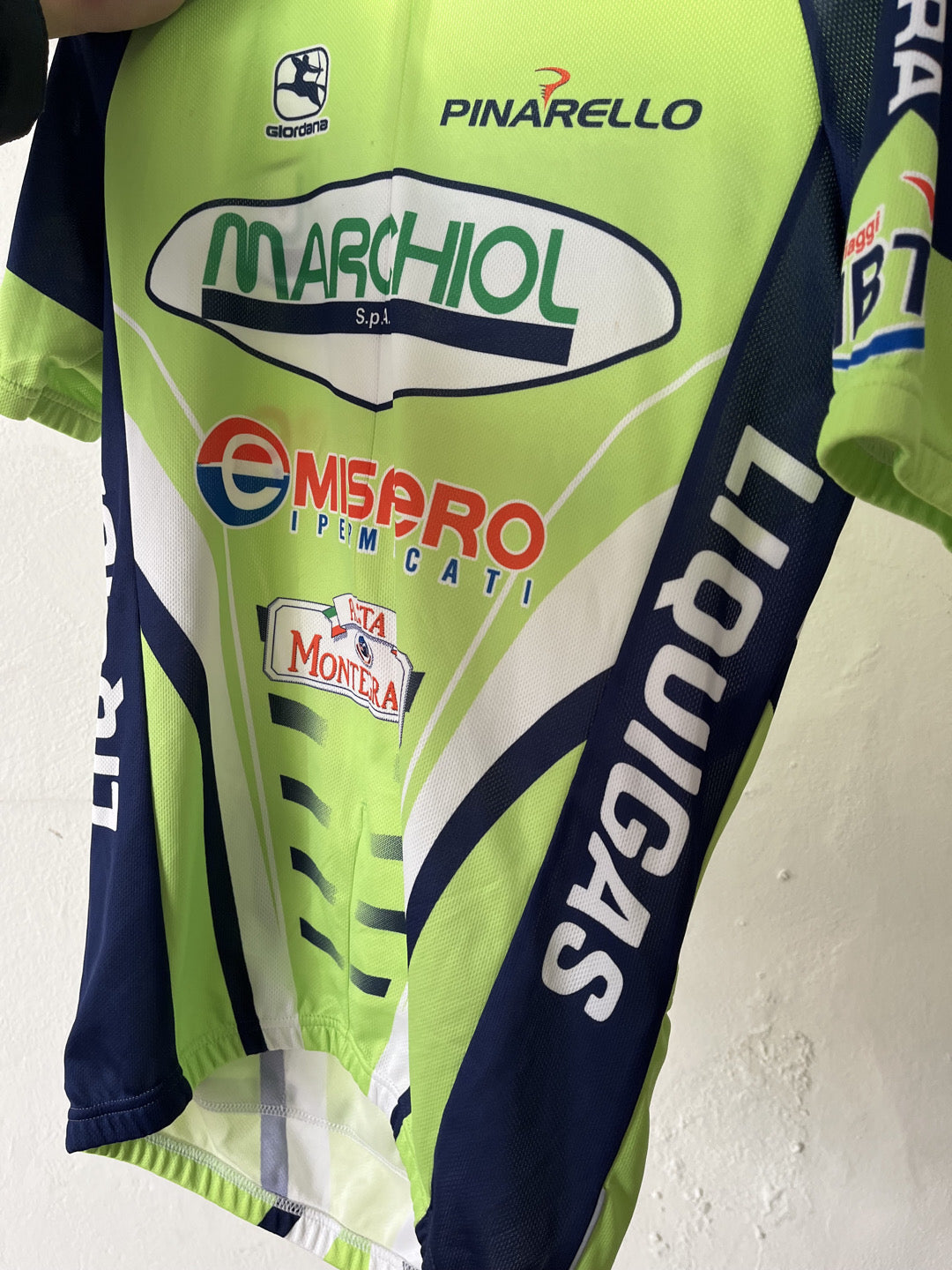 Maglia ciclismo team Liquigas tg S uomo