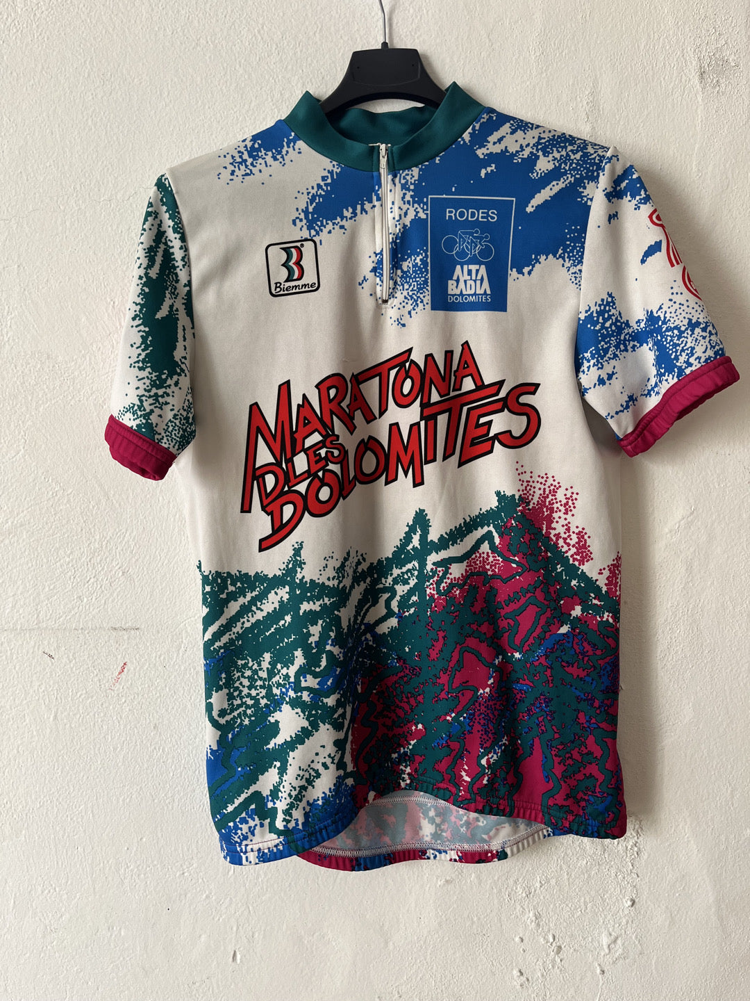 Maglia Ciclismo VINTAGE Maratona Dles Dolomites L