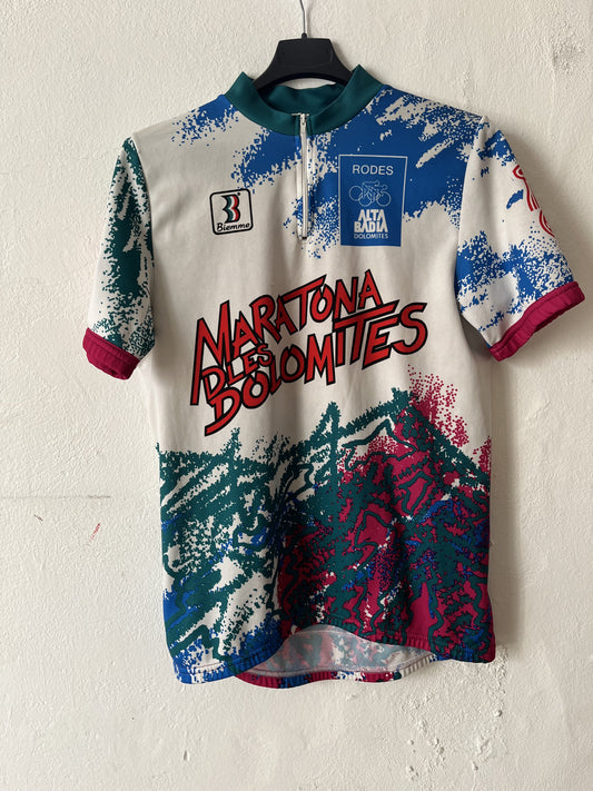 Maglia Ciclismo VINTAGE Maratona Dles Dolomites L