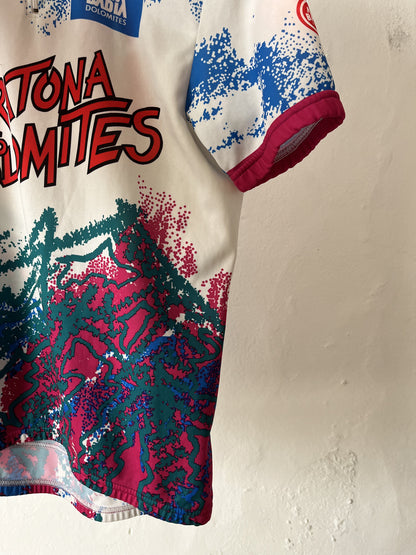 Maglia Ciclismo VINTAGE Maratona Dles Dolomites L