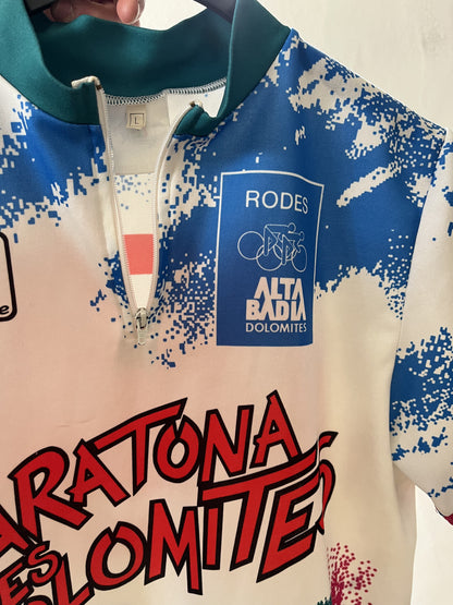 Maglia Ciclismo VINTAGE Maratona Dles Dolomites L